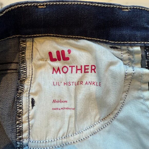 MOTHER The Lil Hustler Ankle Jeans – Heirloom Wash – Size 25 - Picture 8 of 10